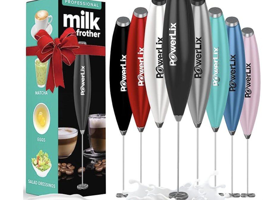 Milk Frother Handheld Battery Operated – Just $7.99 shipped!